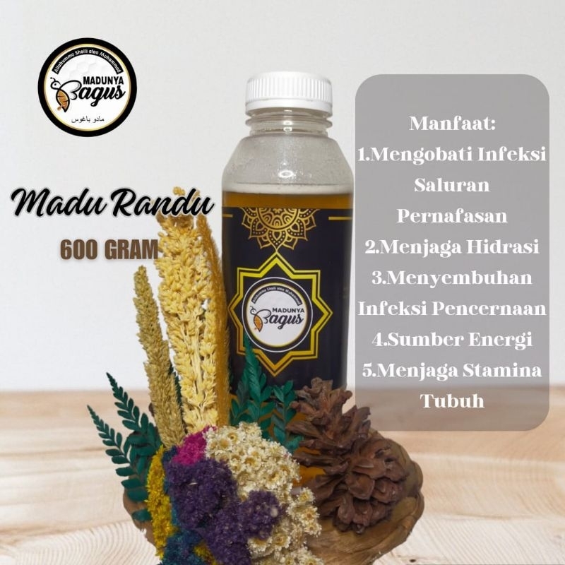 

MADU / MADU ASLI / MADU RANDU / MADUNYA BAGUS UK 600 GR