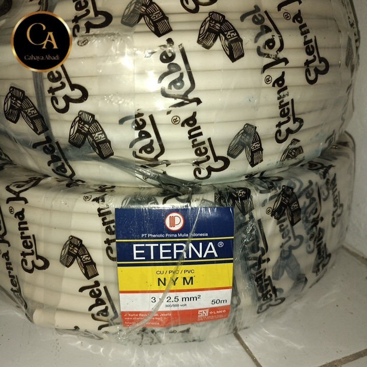Kabel Listrik Eterna per Meter