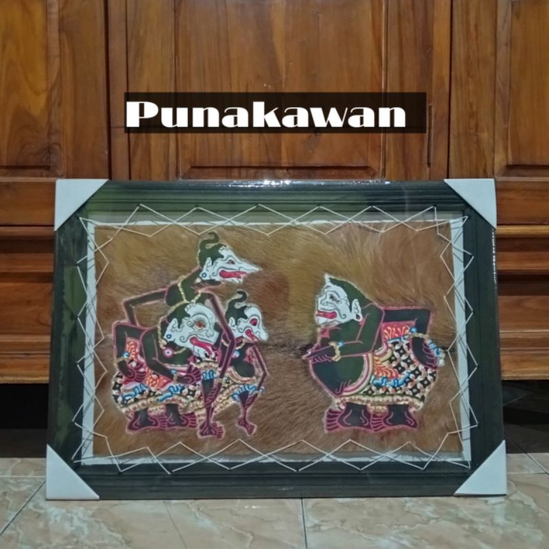 Wayang Punakawan Figura Kulit Kambing
