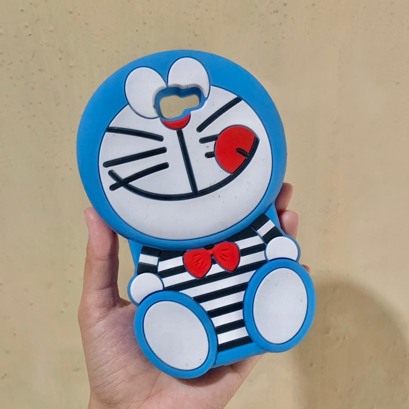 Case Karakter Bentuk Boneka 3D Doraemon - Samsung J7 Prime