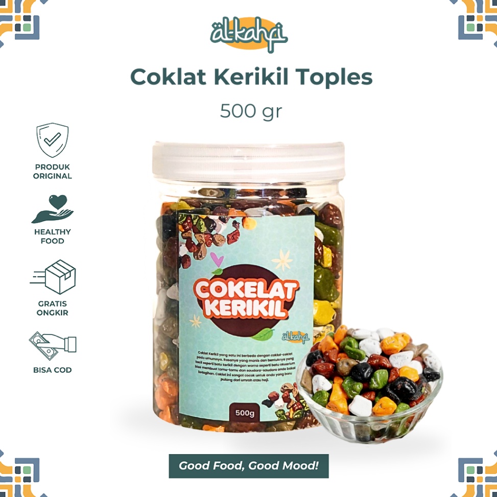 

Coklat Kerikil 5gr Permen Coklat Arab Batu Original