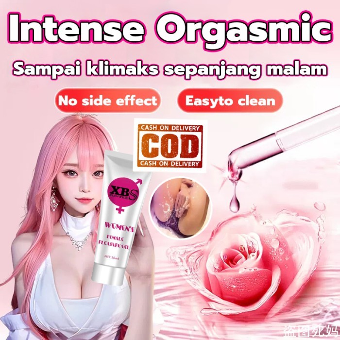 gel wanita xbs / orgasmic gel