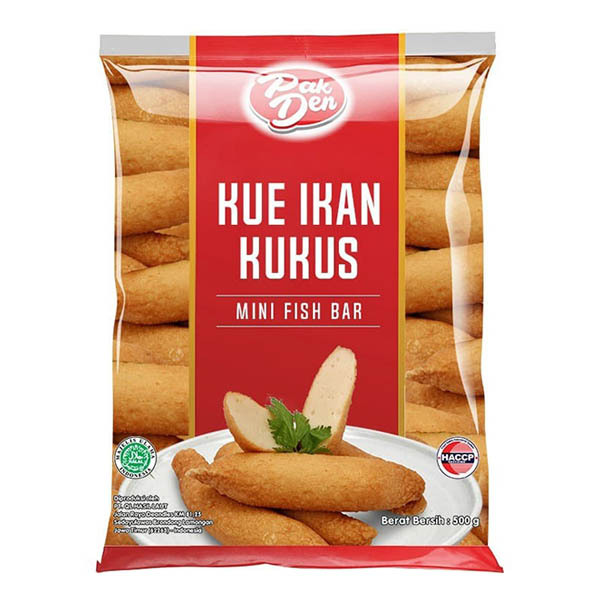 

PAK DEN MINI FISH BAR 500 GRAM