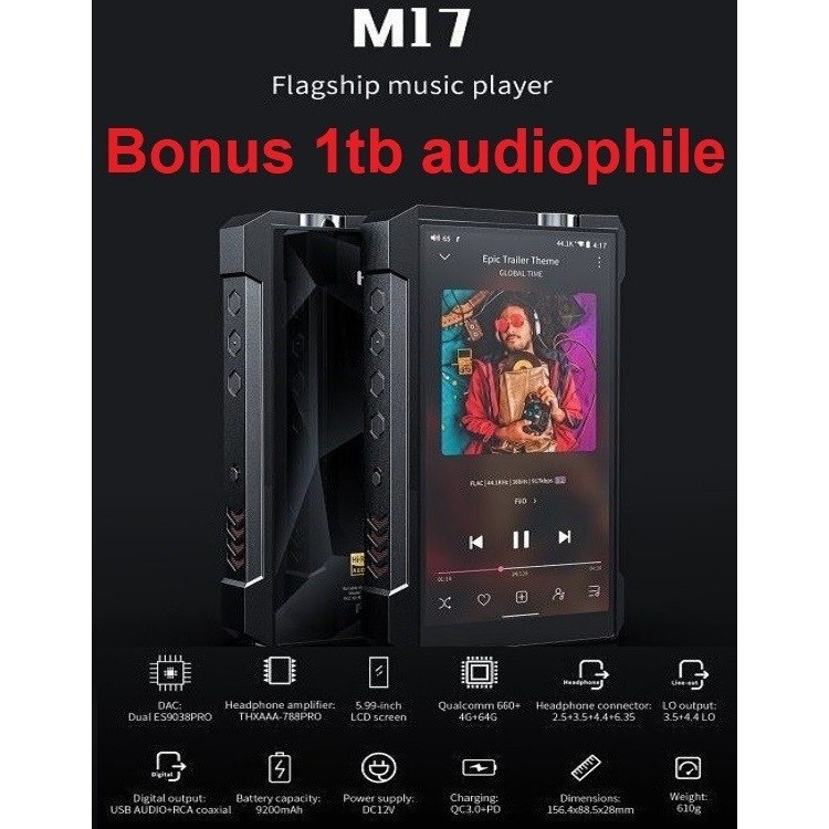 FIIO M17 Hi-Res DAP