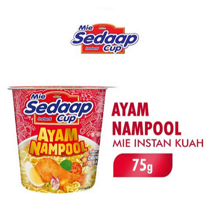 

Sedaap Mie Instant Ayam Nampol 75 Gram
