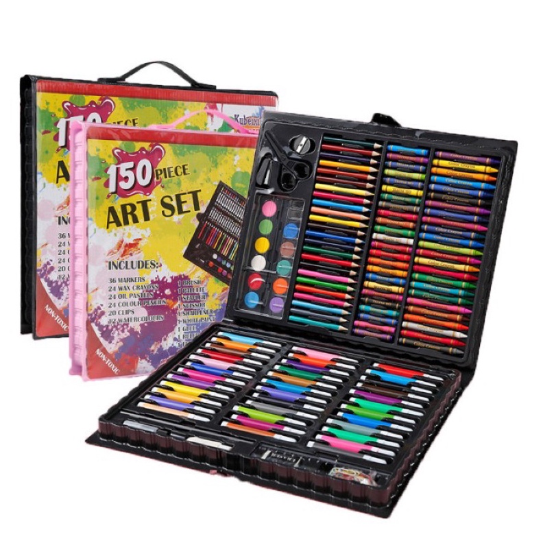 

ART M58Q CRAYON ART SET 15 PCS PENSIL WARNA ALAT TULIS SET FREE BUBBLE