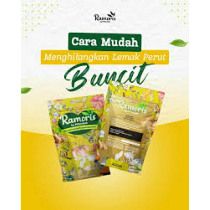 

Ramoris minuman herbal tradisional paling laris 1pack isi 15 ramoris