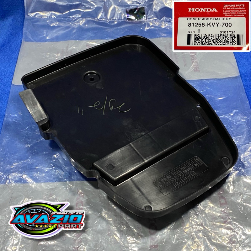 Cover assy battery tutup aki BeAT karbu KVY 81256KVY700