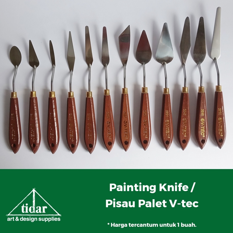 

KODE K4L6 Vtec Painting Knife Paint Knife Pisau Palet Pisau Lukis