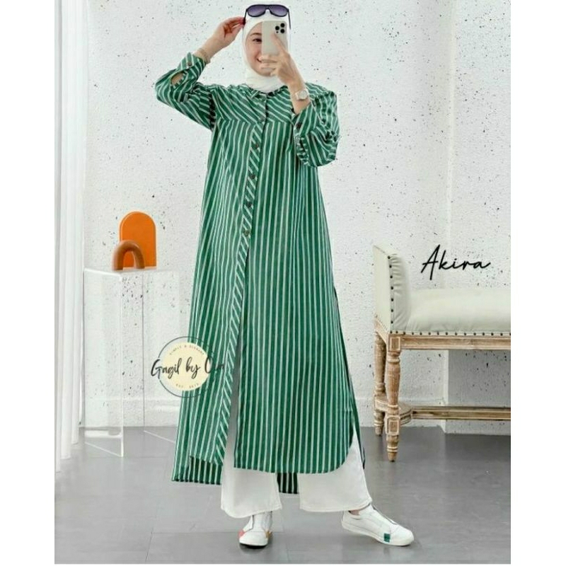 AKIRA LONG TUNIK SET PREMIUM by GAGIL OVA