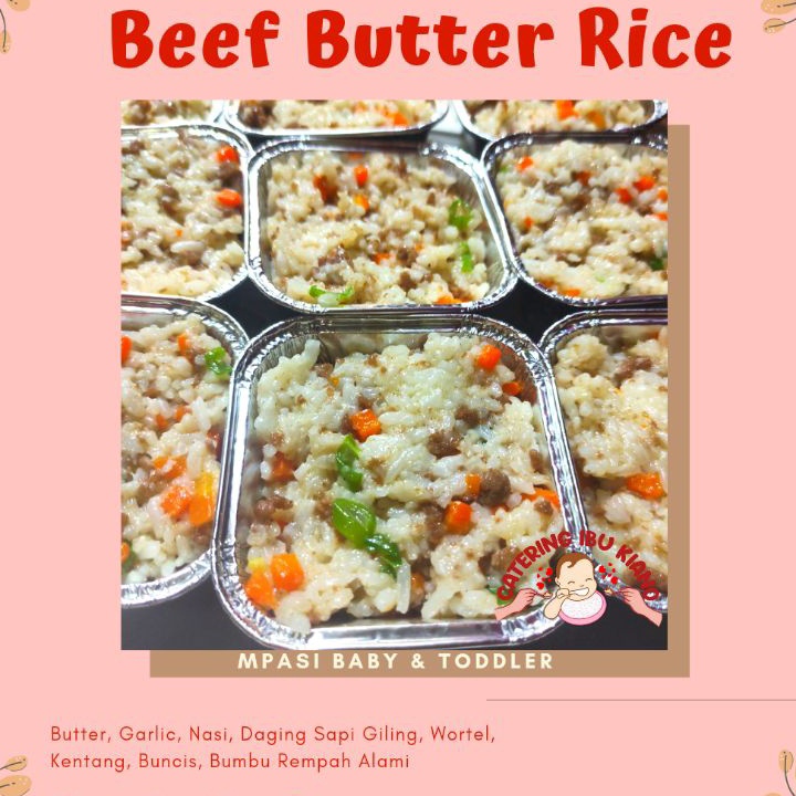 

HOT Butter Rice Catering Mpasi Bayi Frozen
