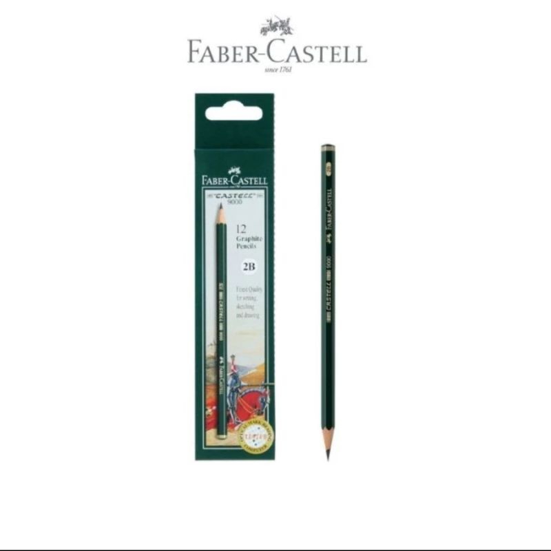 

Pensil Faber Castell 2B