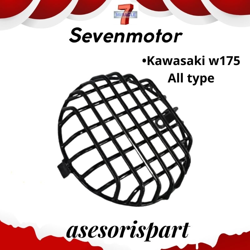 Tralis Lampu Depan Kawasaki W 175 w175