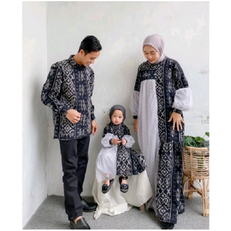 baju couple pasangan tenun gamis abaya baju kondangan muslim syar'i