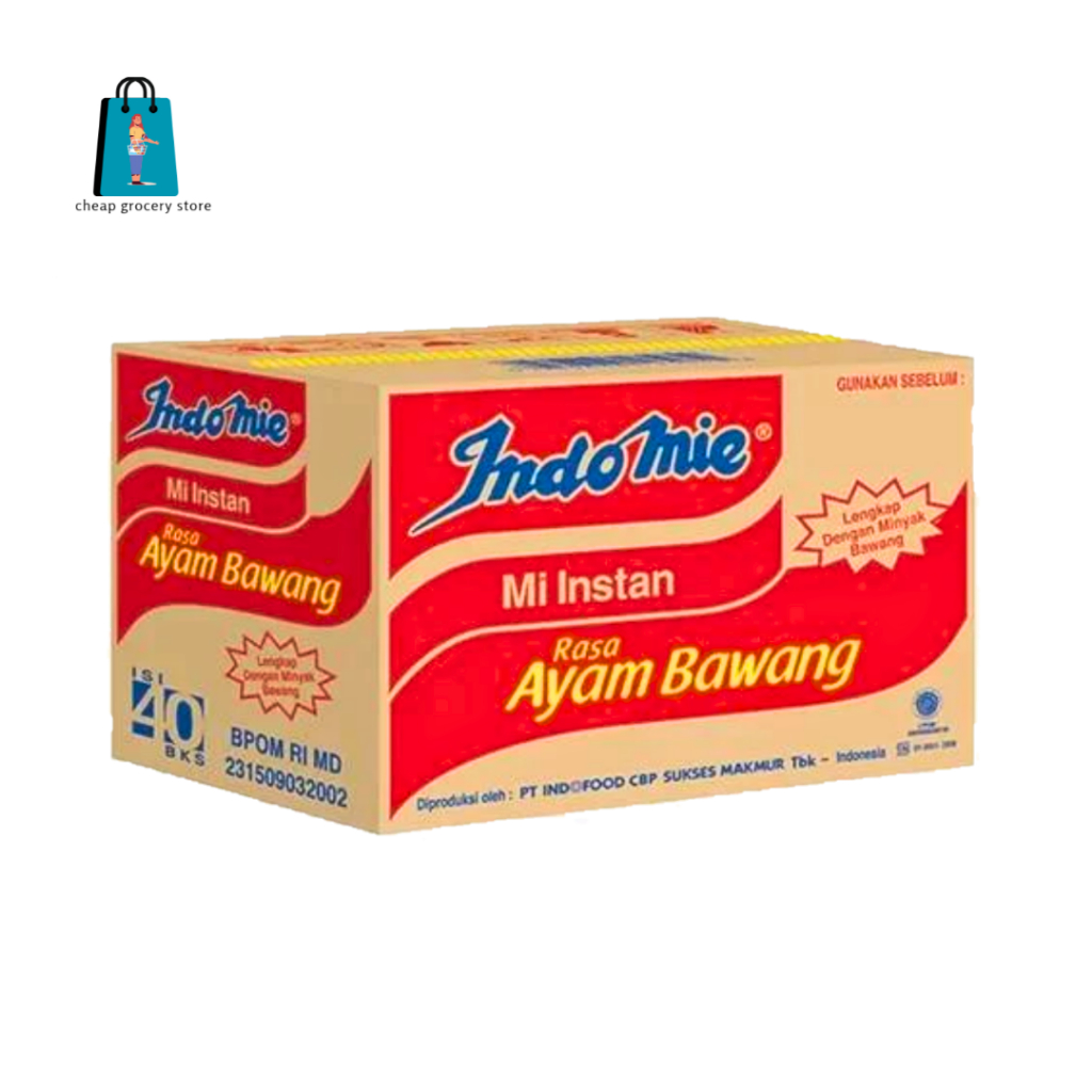 

indomie ayam bawang 1dus isi 40