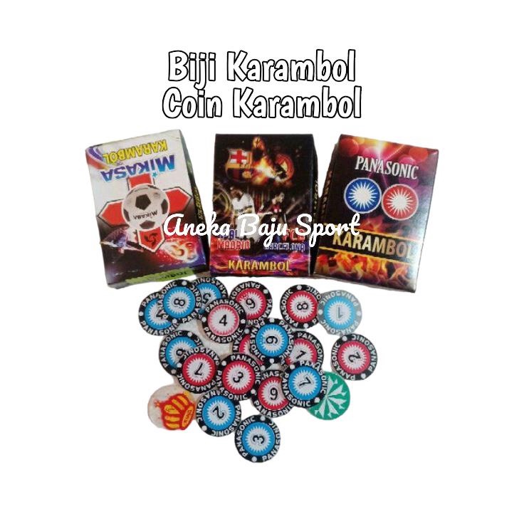 Penjualan TerbaikCOD Biji Karambol Coin Karambol Bola Karambol Karambol
