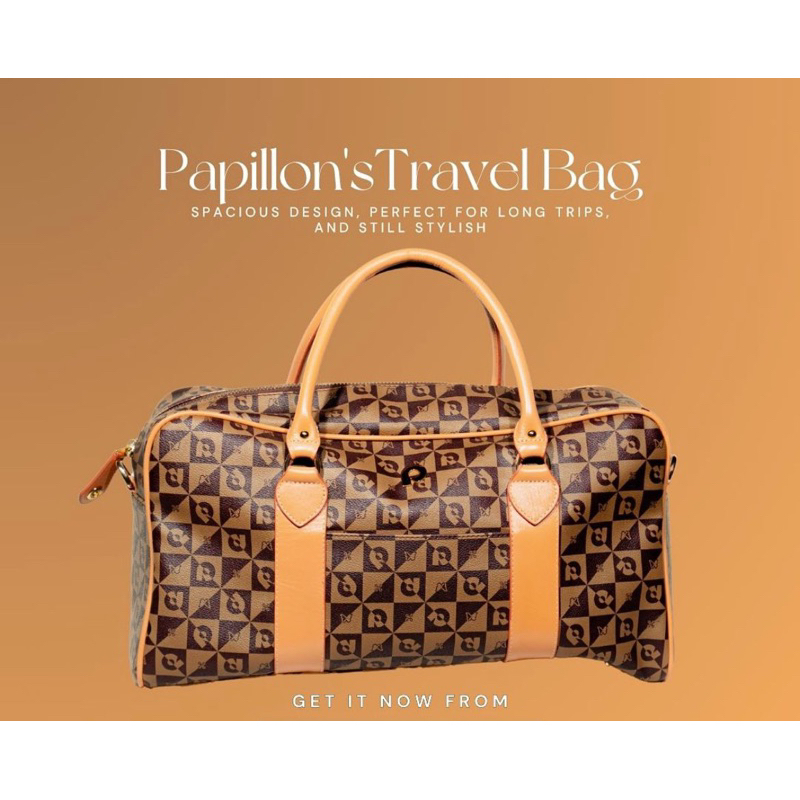 Travel bag Papillon | travel bag papilon | travel bag | Tas kulit