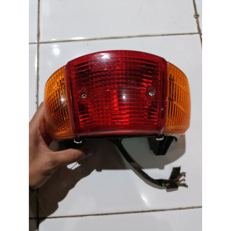 Stoplamp lampu stop lampu rem lampu belakang Honda Supra x 100 lama old supra old lama 100 supra fit