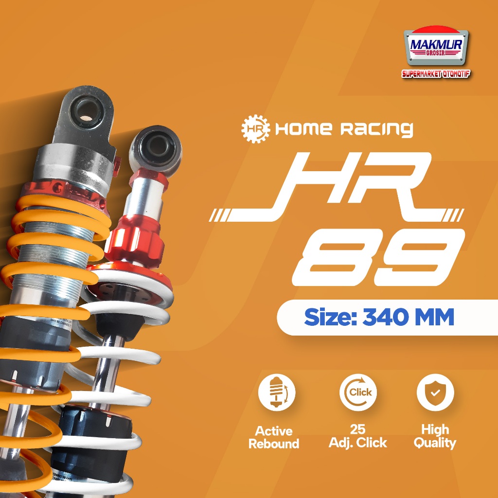 Home Racing REAR SHOCK (HR-89) 340 Non Tabung