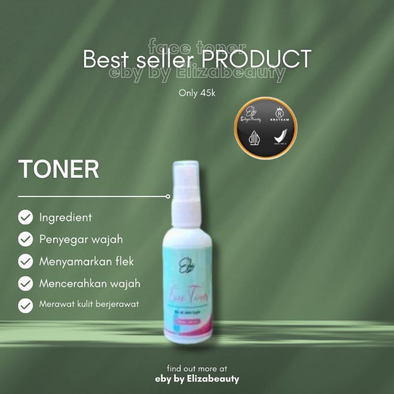 Face Toner Elizabeauty Eby Original BPOM