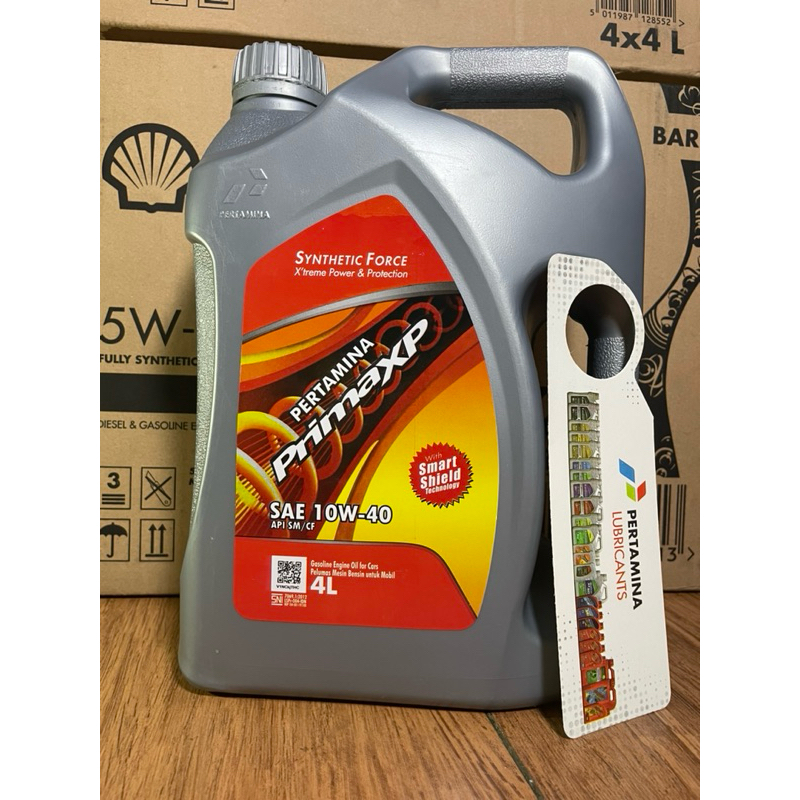 Oli Pertamina Prima XP SAE 10W-40 4L Original