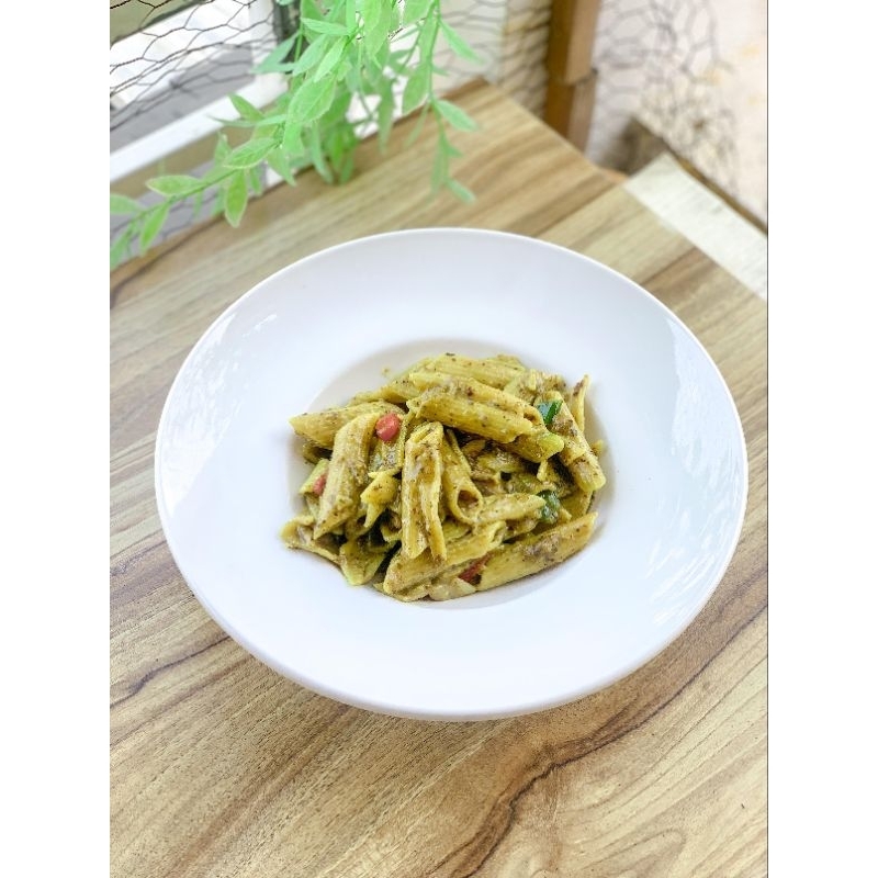 

frozen food momsbestie siap masak pasta spaghetti penne pesto