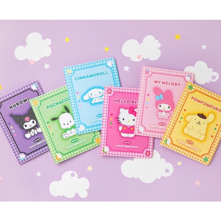 

New Promote buku note sticky note buku memo sanrio character