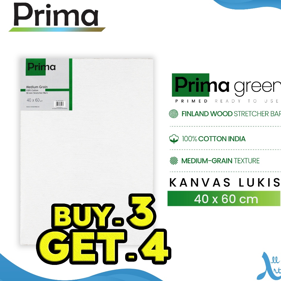 

Paling Laris Kanvas Lukis Prima Green 4x6cm Cotton Canvas