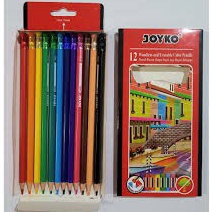 

Lebih Laris PENSIL WARNA JOYKO ERASABLE 12 COLORS CP 19 SET ORIGINAL