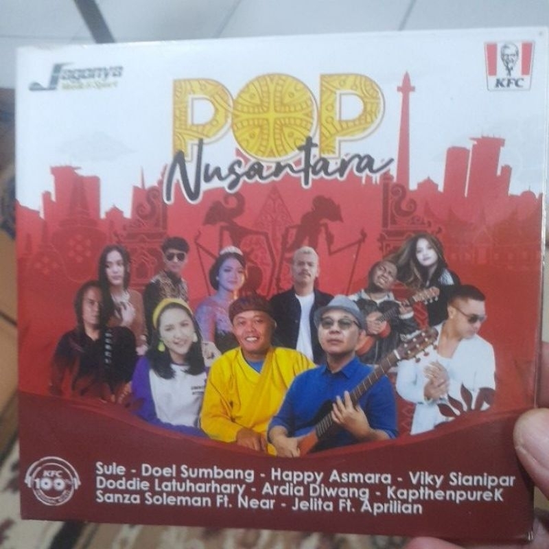 cd musik original kfc pop nusantara (CD055)