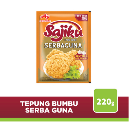 

SAJIKU Tepung Bumbu Serba Guna Sachet 220g