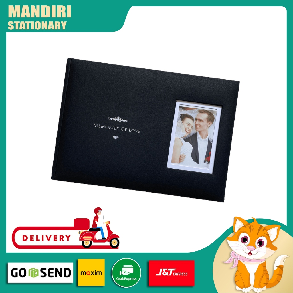 ALBUM FOTO / ALBUM WEDDING / BUKU FOTO MAGNETIK (memories of love)