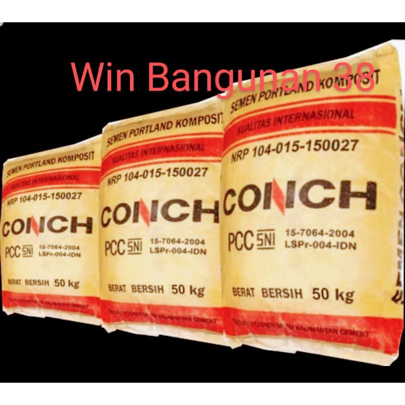 (HARAP DIBACA DESKRIPSI) Semen Conch/Semen Serbaguna/Semen Murah/Semen Abu Abu/Semen Acian