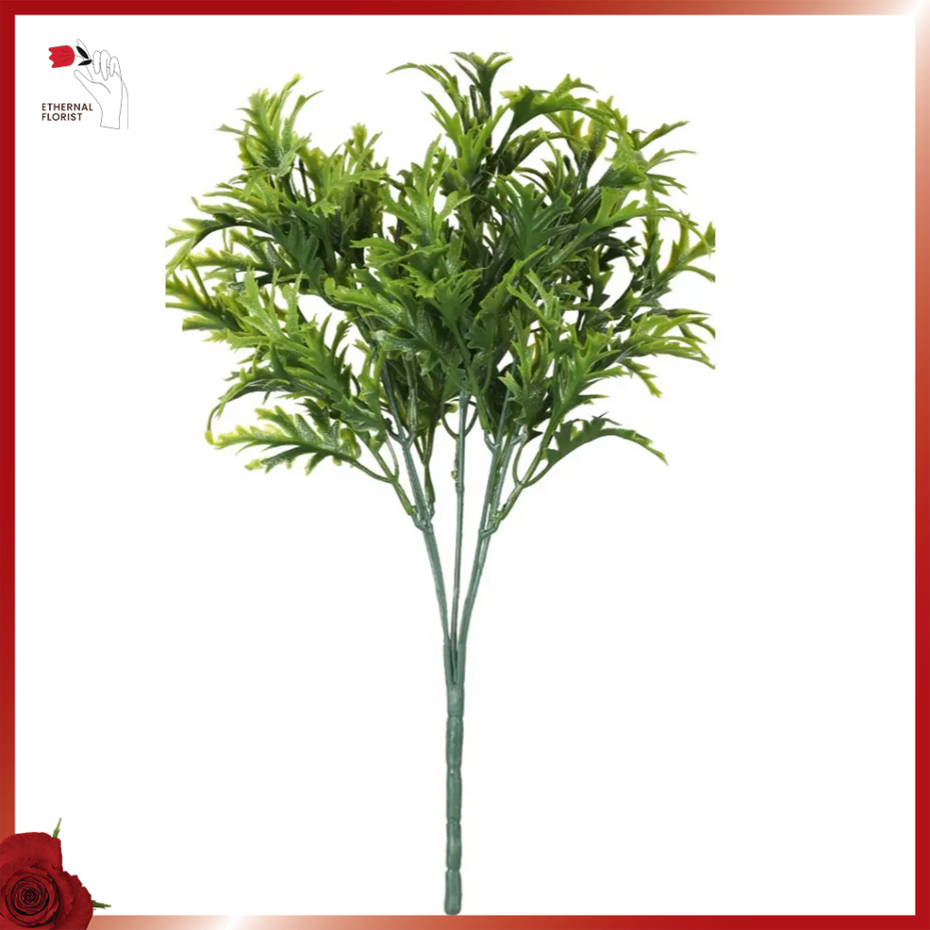 DAUN TANDUK RUSA CABANG 7  ARTIFICIAL PER PCS - DEKORASI (87-92)