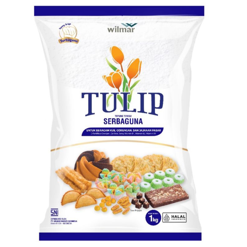 

TEPUNG TERIGU TULIP SERBA GUNA 1KG