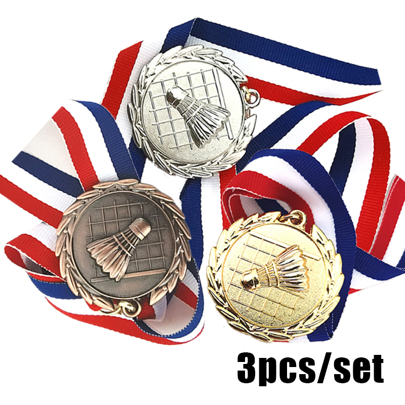 Medali Kejuaraan Medali Emas Perak Perunggu Badminton Medali Logam Community