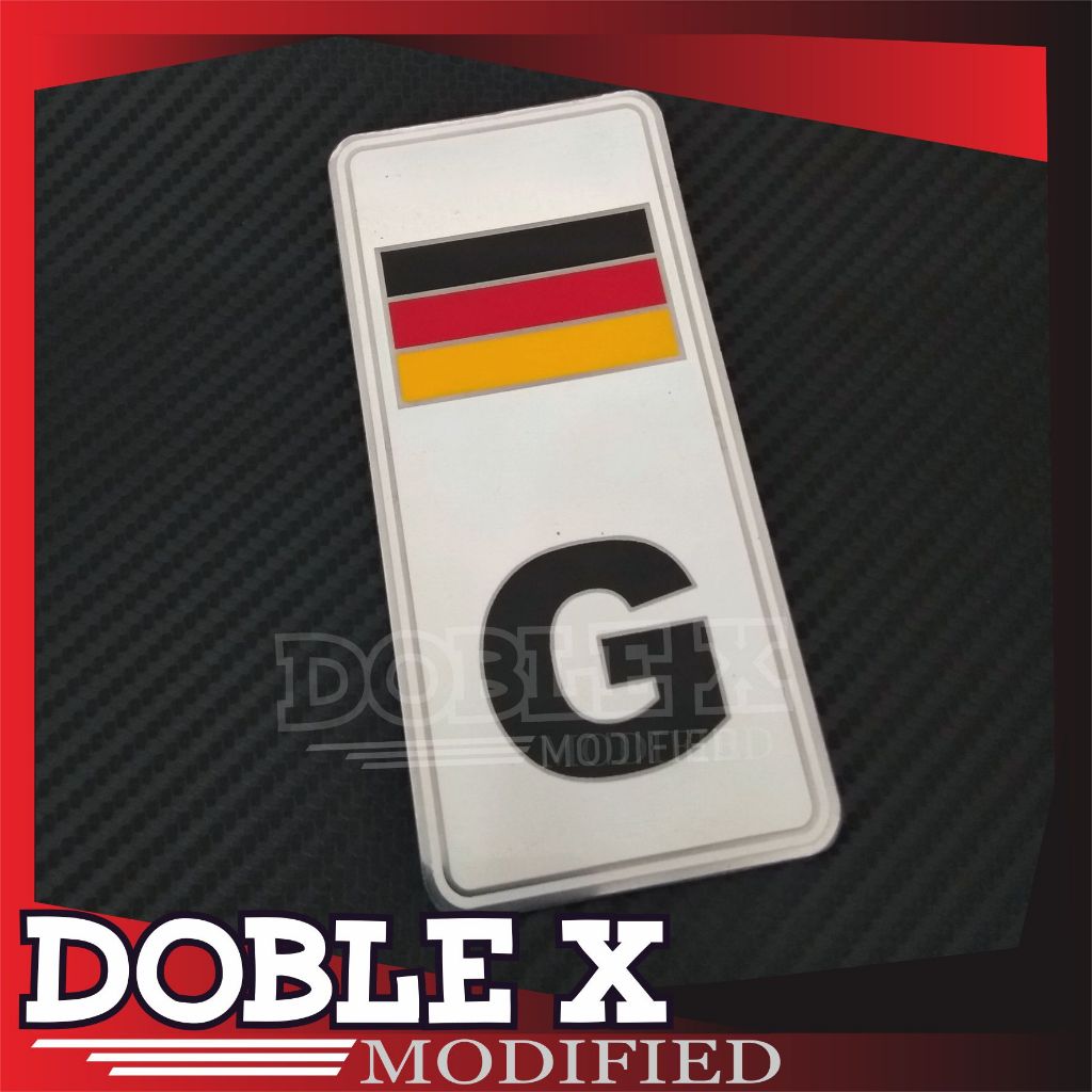 EMBLEM PLAT TUNER G