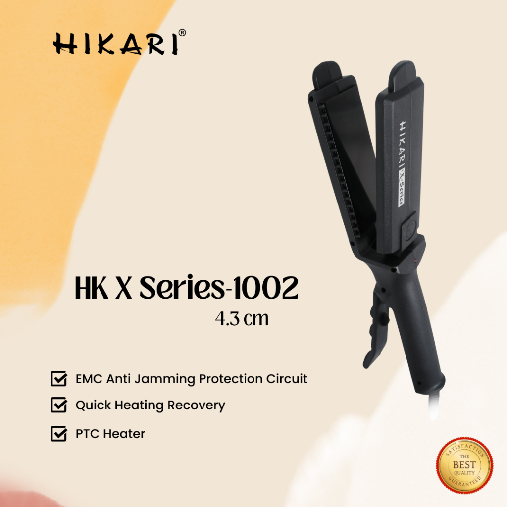 Hikari X-Series X-1002 Catok Pelurus Rambut Catok Buaya