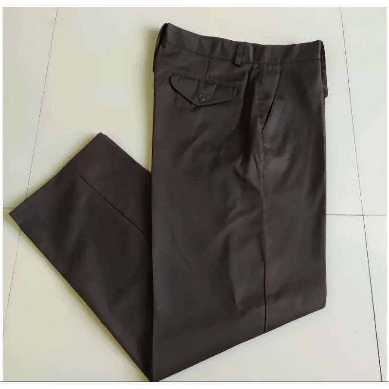 CELANA SATPAM PDH COKLAT | celana satpam pdh | celana satpam