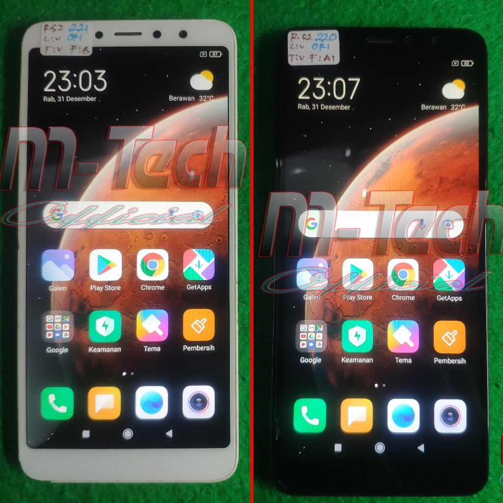 LCD + Frame Xiaomi Redmi S2 YSL original copotan