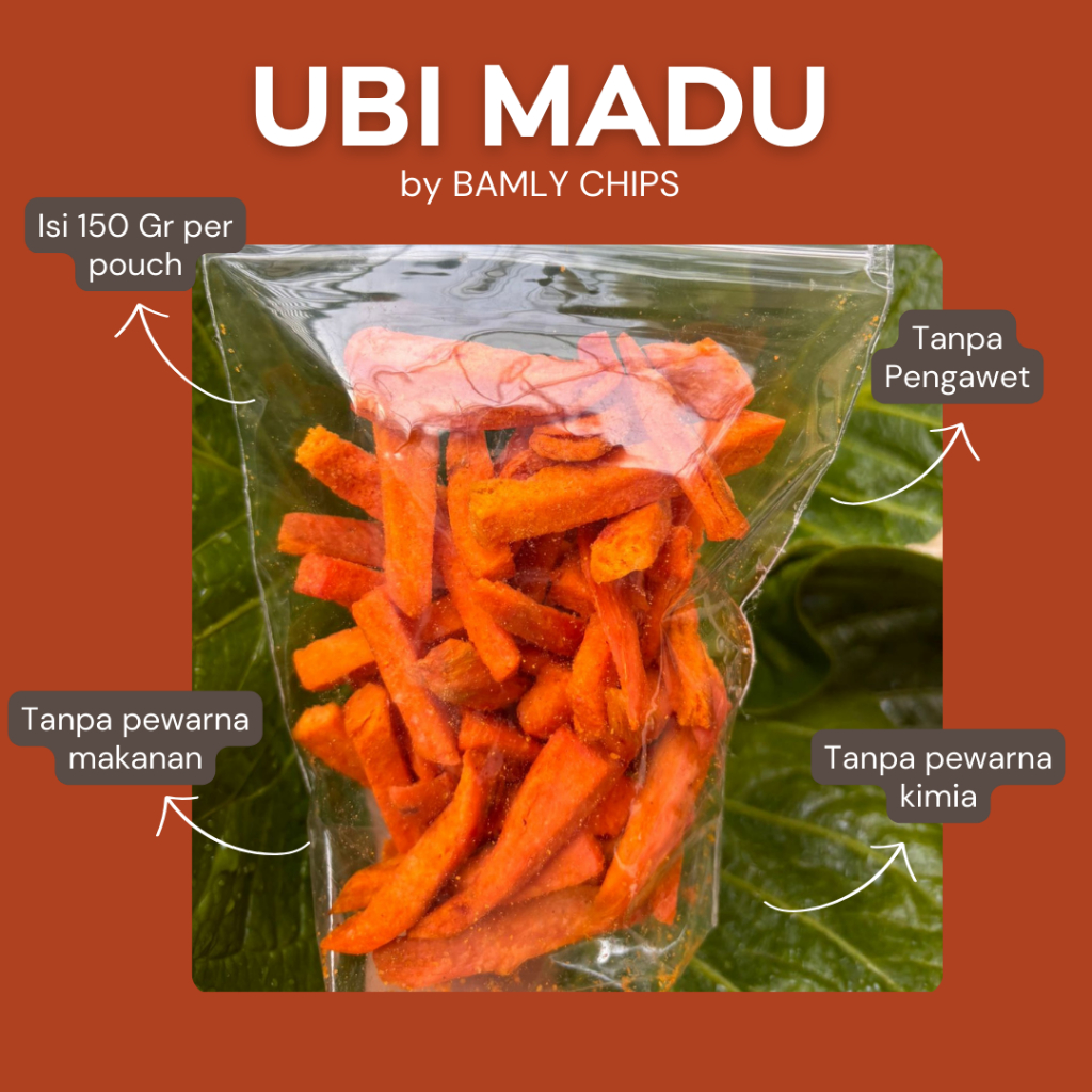 

BAMLY CHIPS KERIPIK UBI MADU