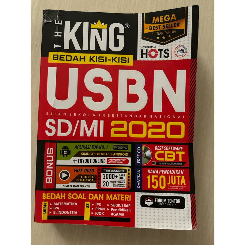 PRELOVED BUKU USBN SD/MI 2020