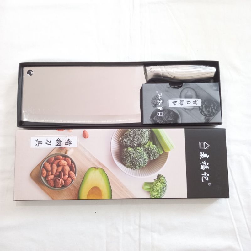 Golok Daging, Stainless Steel Chopper Knife, Golok Cincang Daging, Golok, Golok Dapur (CR6)