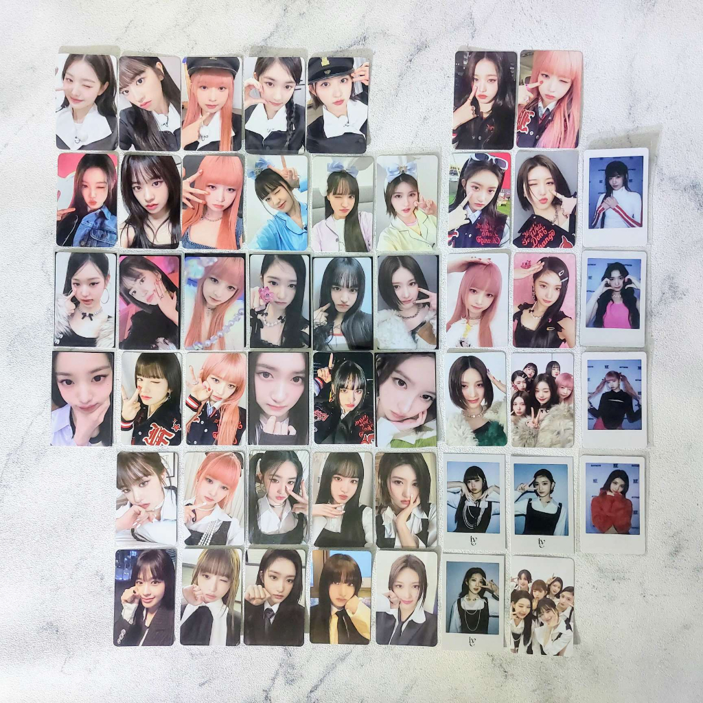 IVE I've IVE PC Album Benefit Photocard Official Wonyoung Leeseo Yujin Liz Rei Gaeul I have Album Kitsch I Am POB Ktown4u K4u MMT Starship Square SSQ Jewel Case MV Group Lucky Draw LD Soundwave SW Pout Withmuu WM Photo Card Ready Stock Kpop