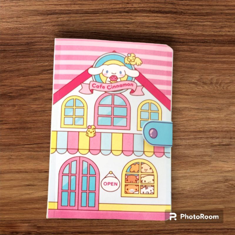 Squishy book/ paper doll book/ quiet book cinnamoroll (mika)