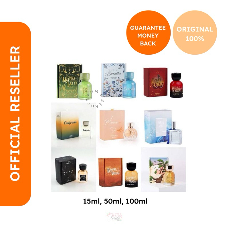 PUMSBEAUTY - MYKONOS Parfume EDP Monaco Royal Invade Glitch Enchanted Dark Secret Musk Aura Vanilla 