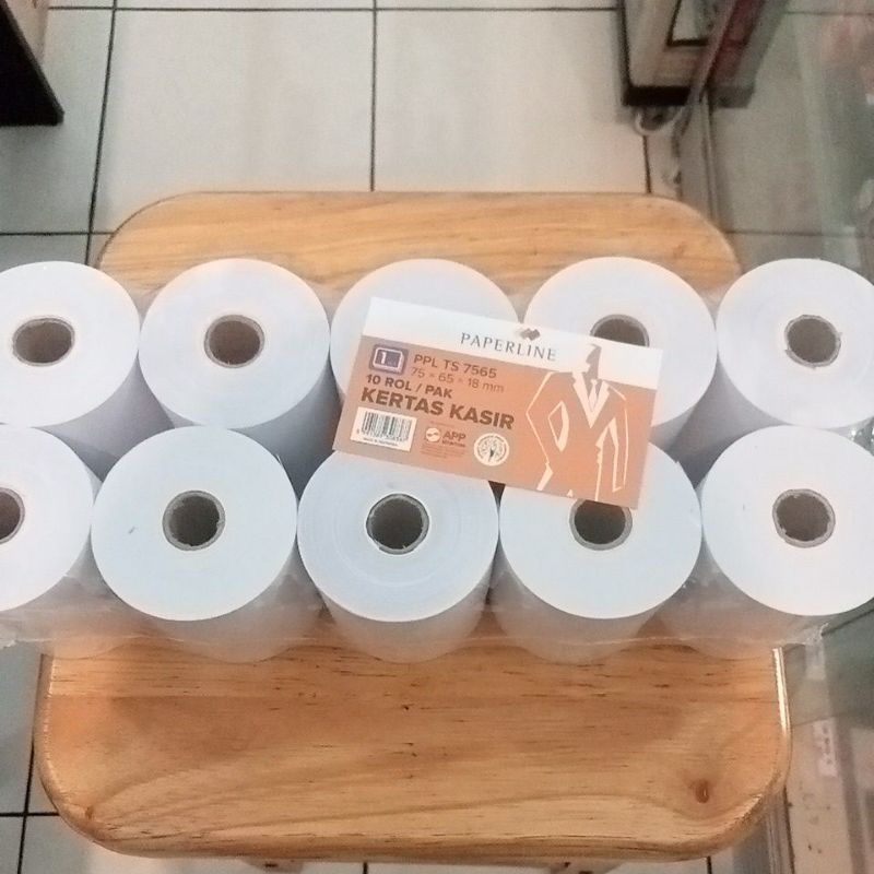 

kertas struk 75 x 65 1 pak Paperline