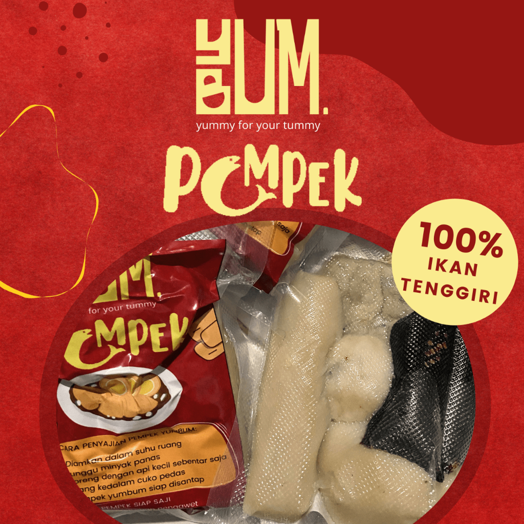 

PEMPEK PALEMBANG 100% IKAN TENGGIRI SEGAR