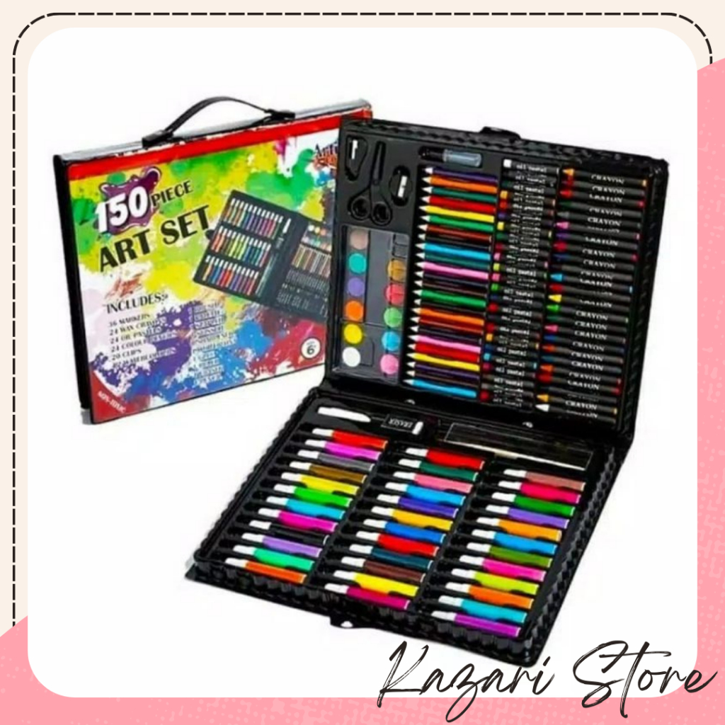 

KAZARI Crayon Mewarnai Anak Set 150 pcs