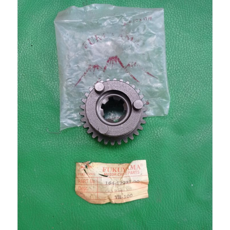 Gear gigi rasio versneling 30T Yamaha YB100 L2G